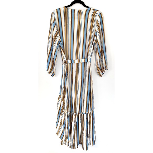NEW FAITFULLTHE BRAND Matilda Stripe Peasant Dress - Picture 6 of 7